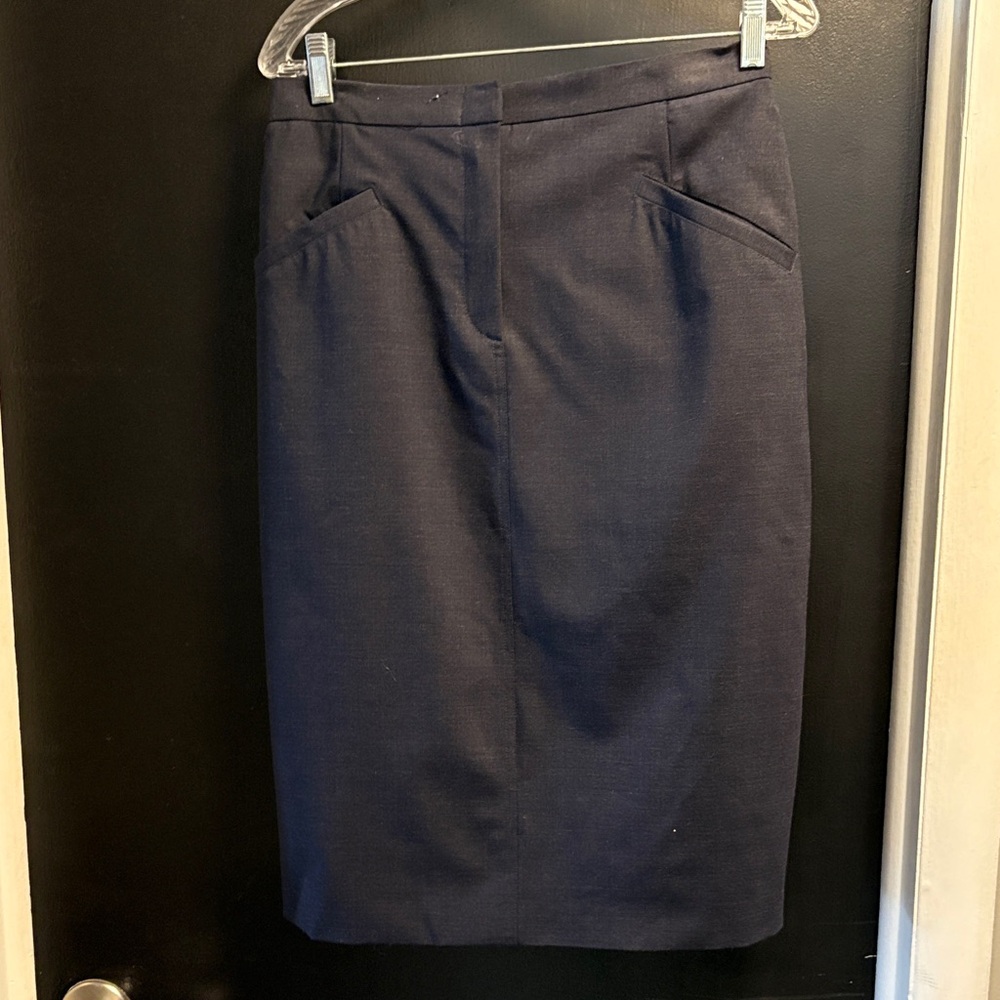 REDUCED Vintage Moschino Cheap and Chic Navy  Skirt